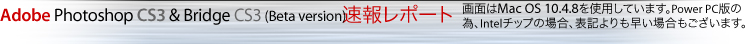 Adobe Photoshop CS3 & Bridge CS3(x[^o[W)񃌃|[g